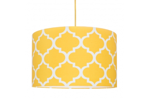 Lampa sufitowa koniczyna marokańska żółta